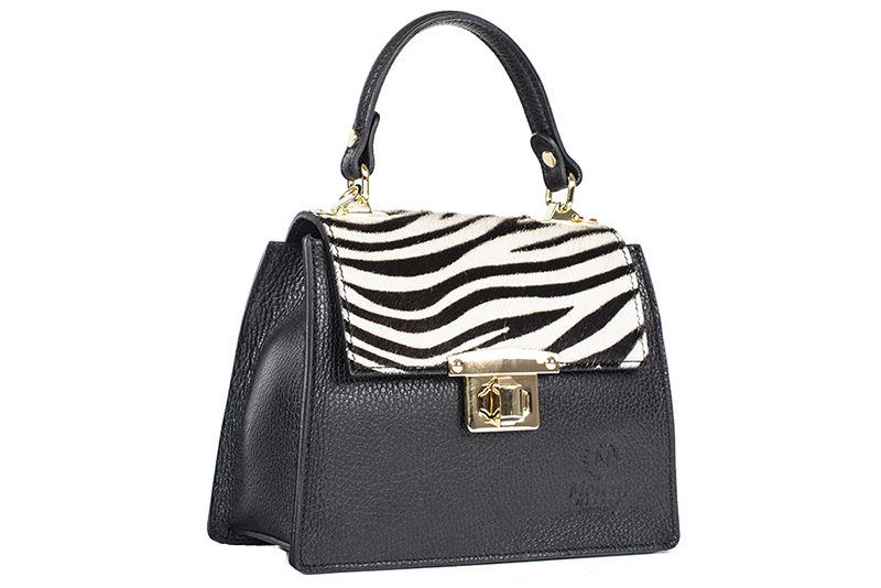 14572 Paganica Zebra Moretti Milano Fashion bag